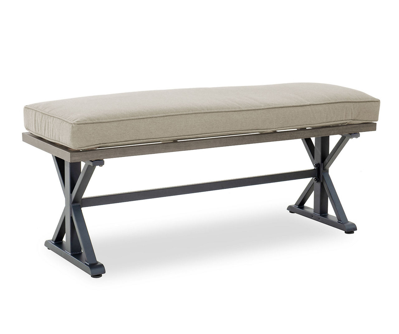 Broyhill Sandpointe Neutral Cushioned Patio Dining Bench Big Lots