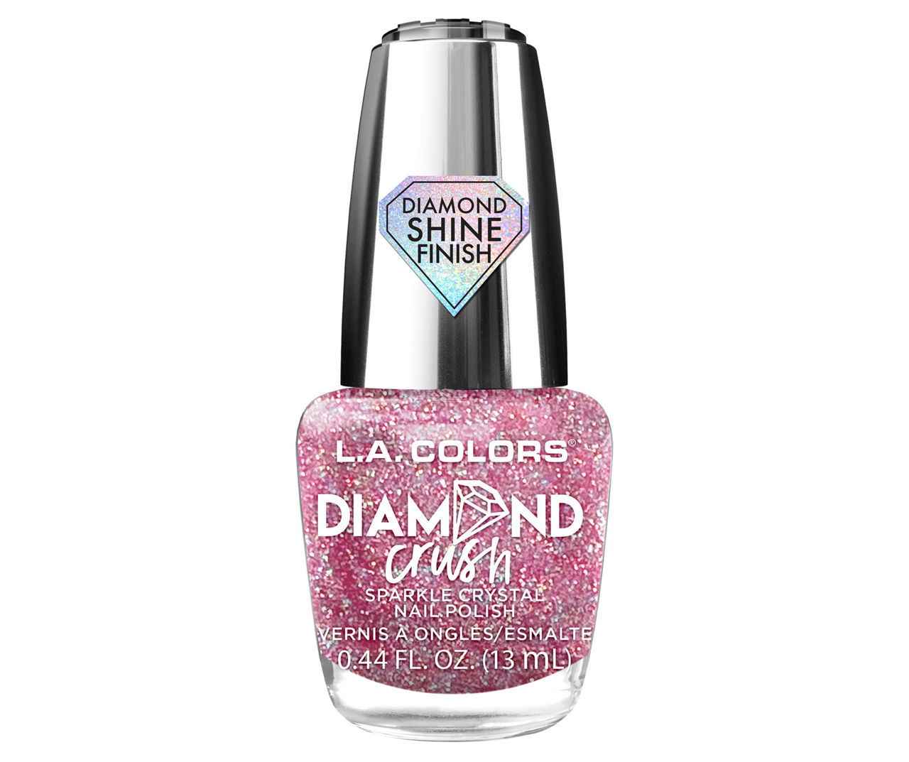 Diamond Crush Nail Polish in Pinky Up, 0.44 Oz.