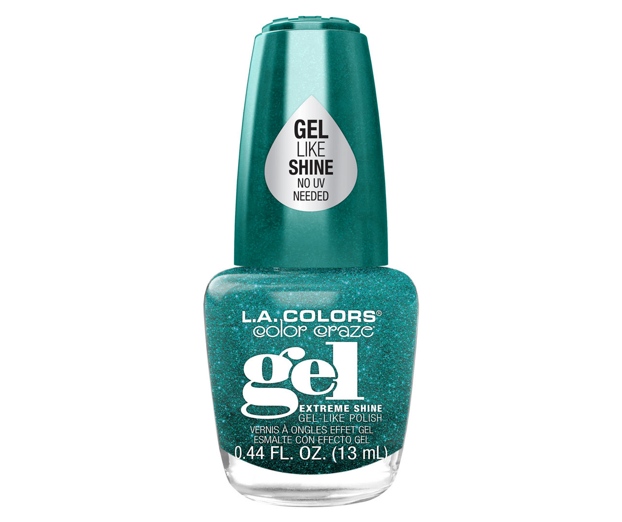 Color Craze Shimmer Gel Nail Polish in Giddy, 0.44 Oz.