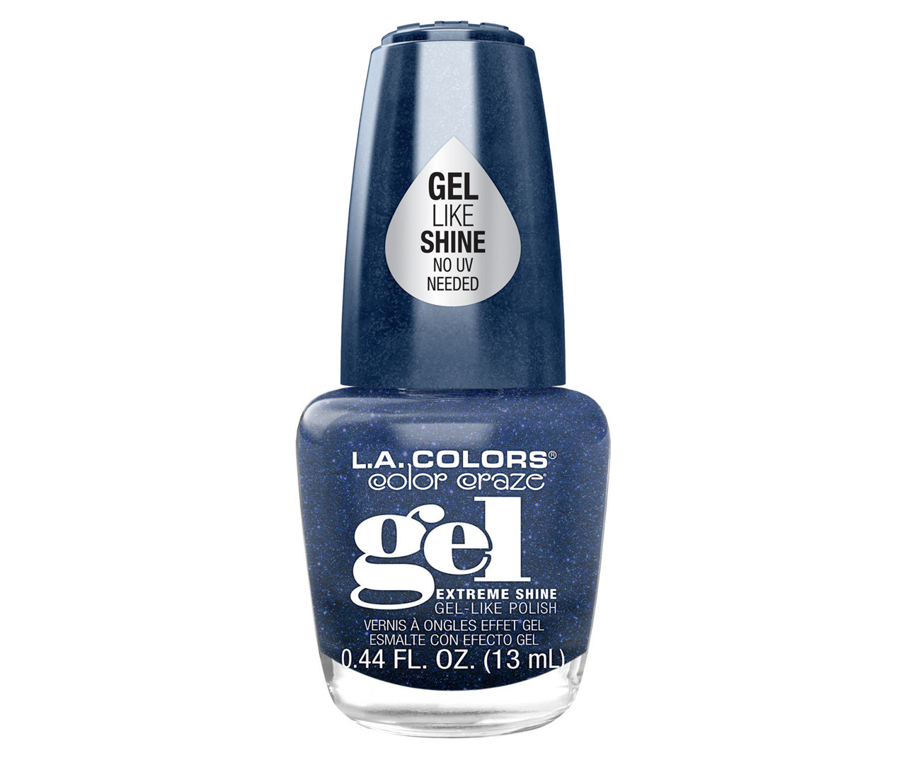 Color Craze Shimmer Gel Nail Polish in Galactic, 0.44 Oz.