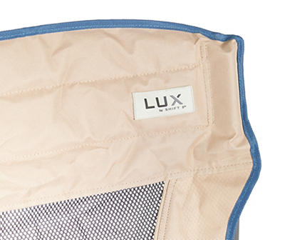 Lux Khaki Folding Quad Chair