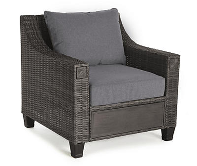 Broyhill Sandpointe All-Weather Wicker Cushioned Patio Lounge Chair