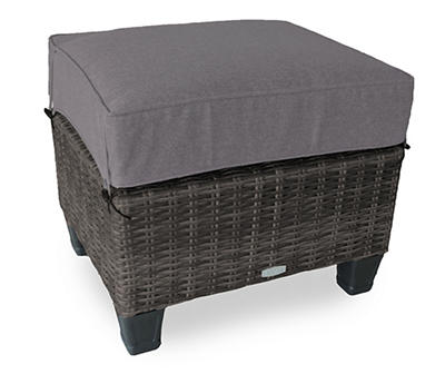 Broyhill Sandpointe All-Weather Wicker Cushioned Patio Ottoman