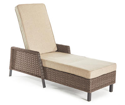 Broyhill Autumn Cove All-Weather Wicker Cushioned Patio Chaise Lounge