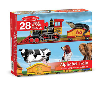 Alphabet Train 28-Piece Floor Puzzle