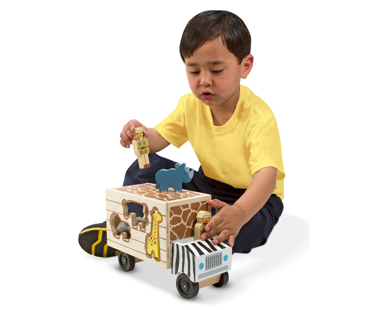 Melissa & Doug Safari Animal Rescue Truck Play Set | Big Lots