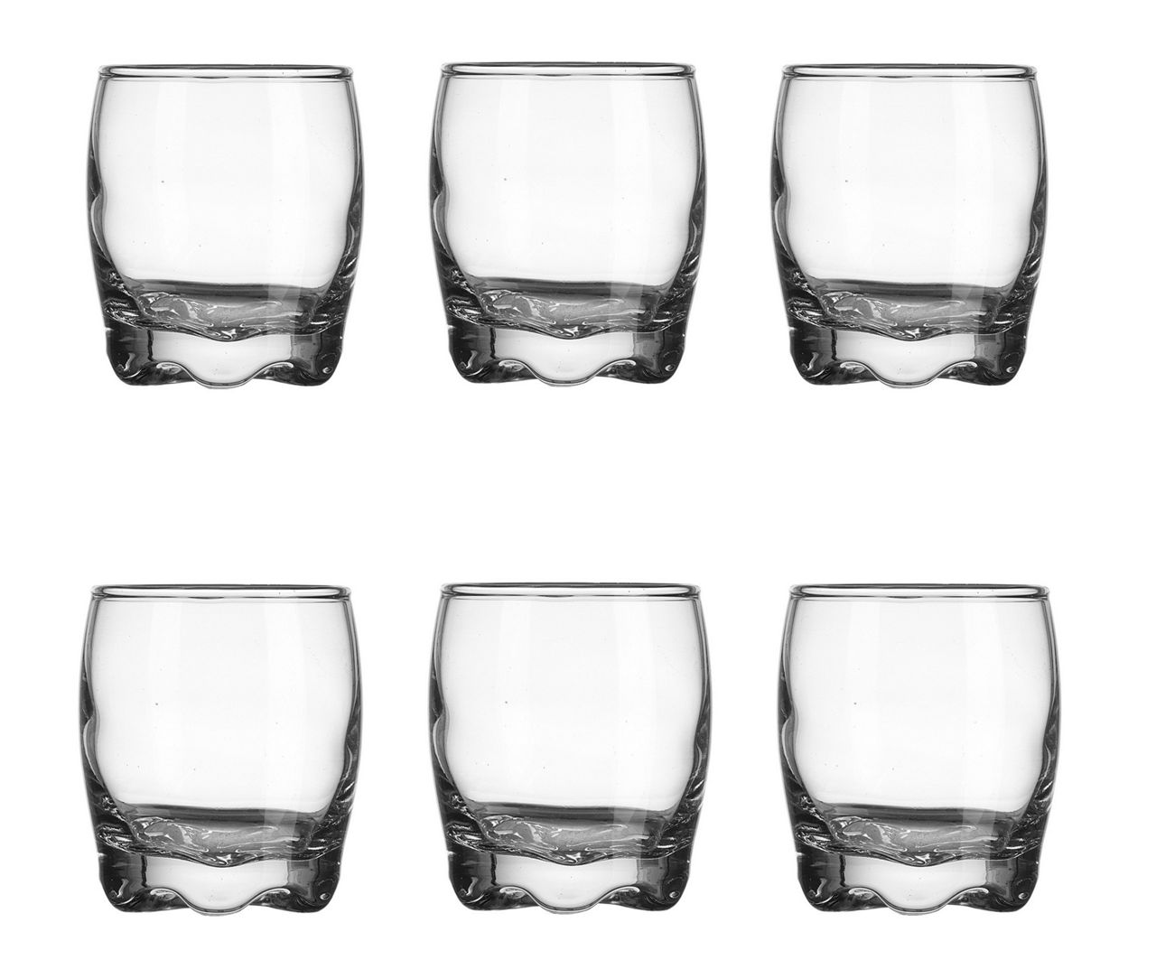 True Set Of 6 Classic Shot Glasses, 1.5 Oz Shot Glass Set