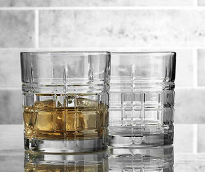 Cut Whiskey 4-Piece Glassware Set