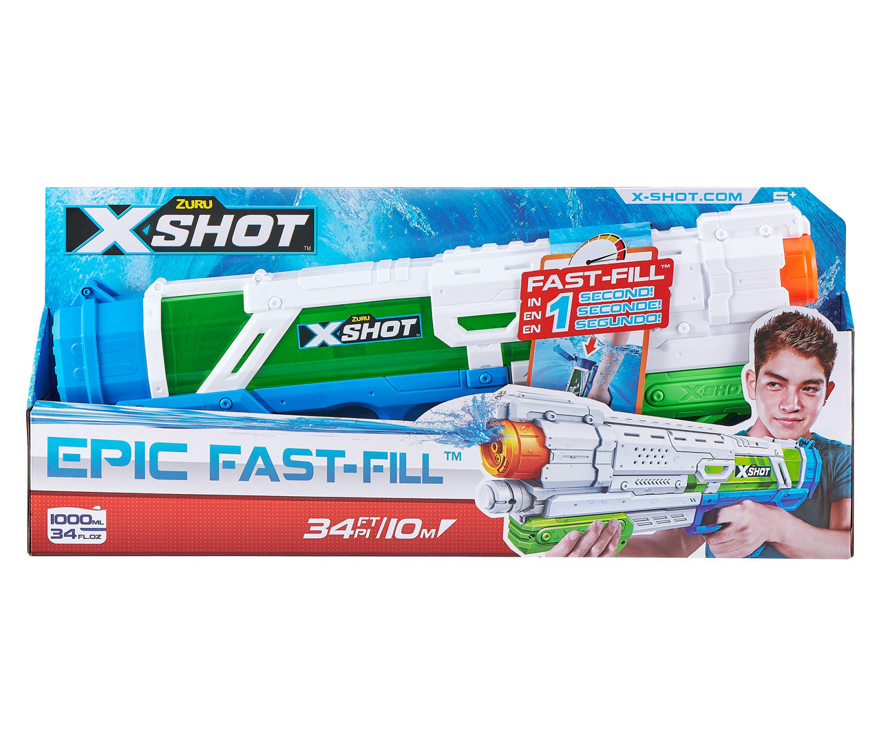 Zuru X Shot Epic Fast Fill Water Blaster Big Lots