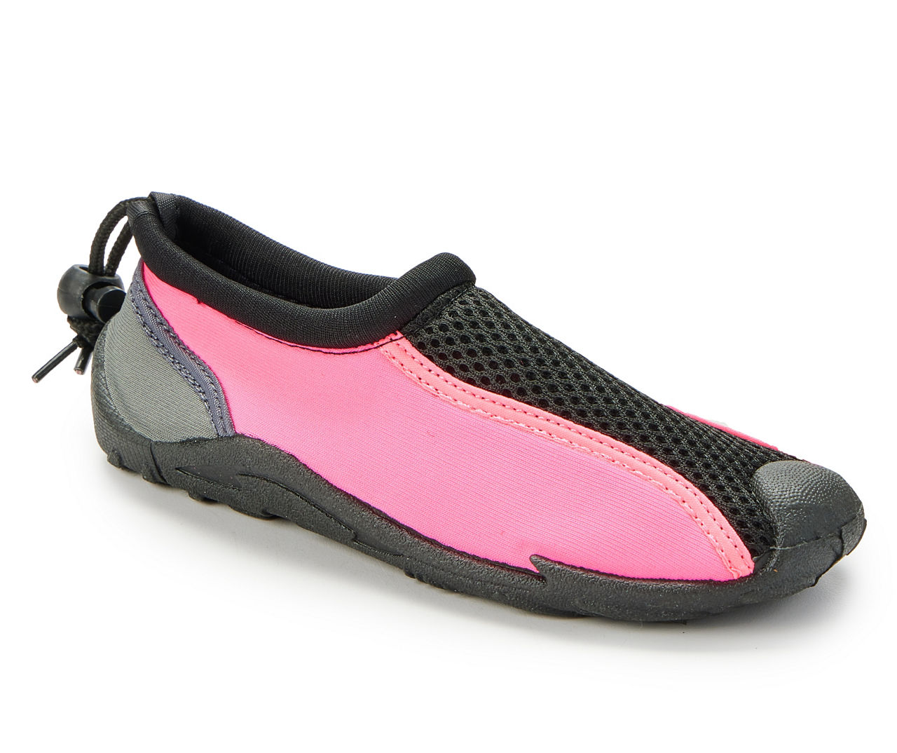 Kids 11/12 Pink & Black Water Shoe