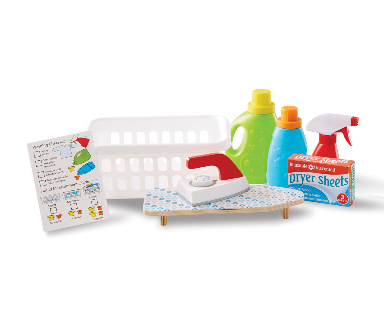 Melissa & Doug Wash Dry Dish Set