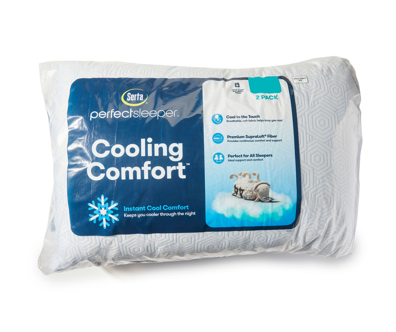 Serta Perfect Sleeper - Cooling Foam Pillows, 2-Pack