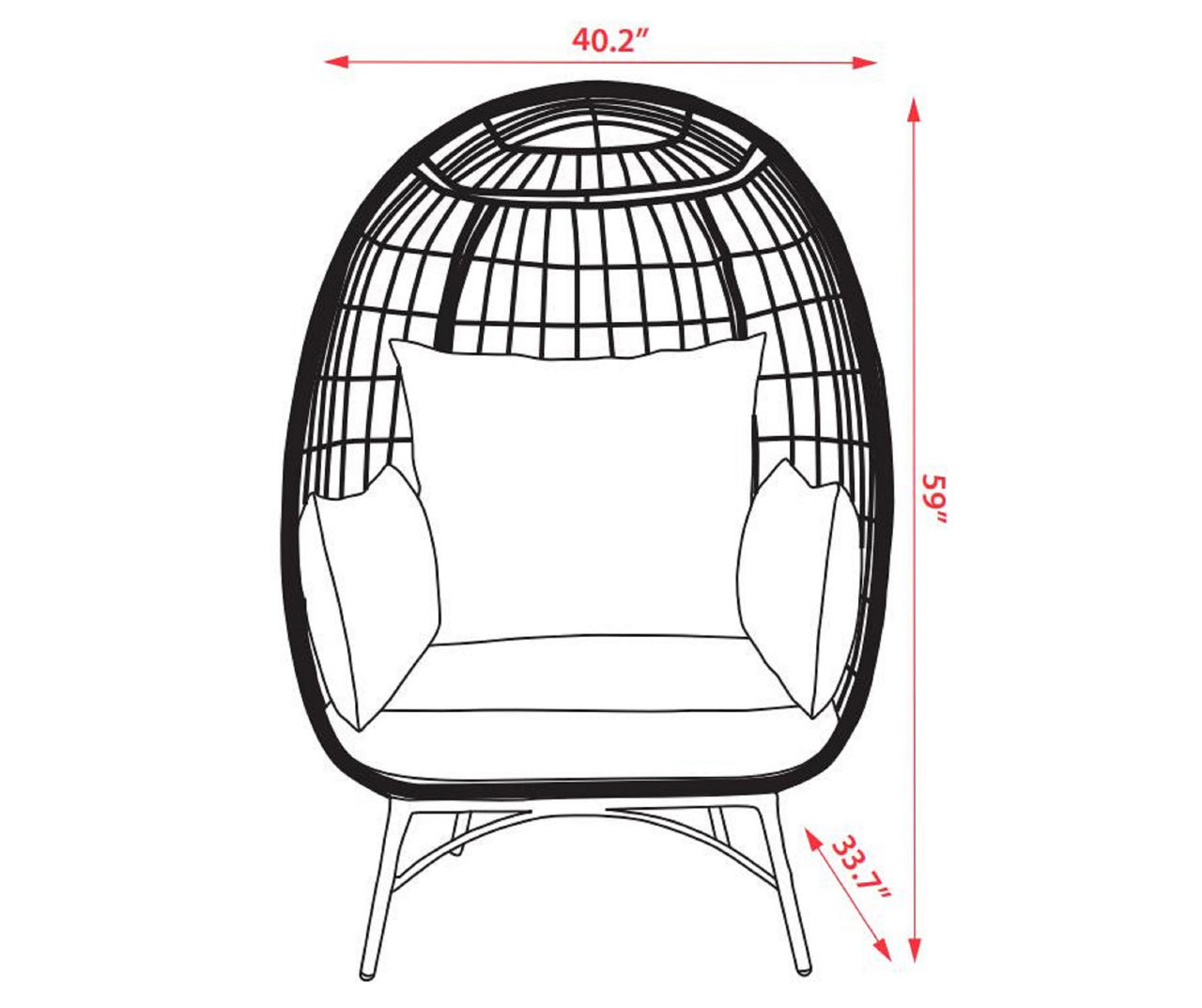 Big lots deals egg chair