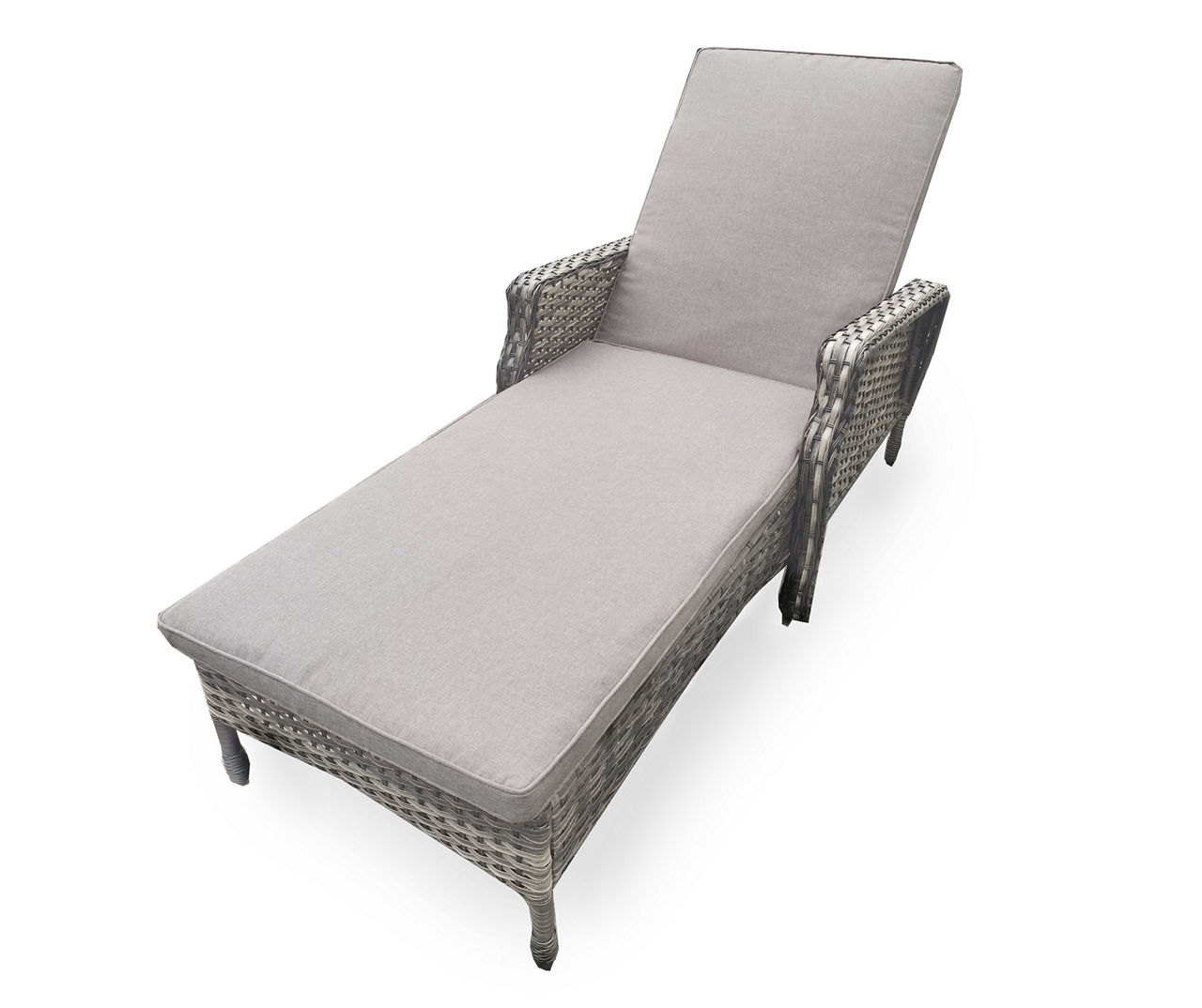 Gray wicker lounge online chairs