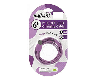 Braided 6' Micro USB Cable