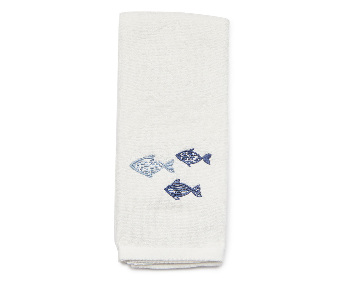 Seahorse Embroidered Bath Hand Towel. Beautifully Detailed in Coppery Shades