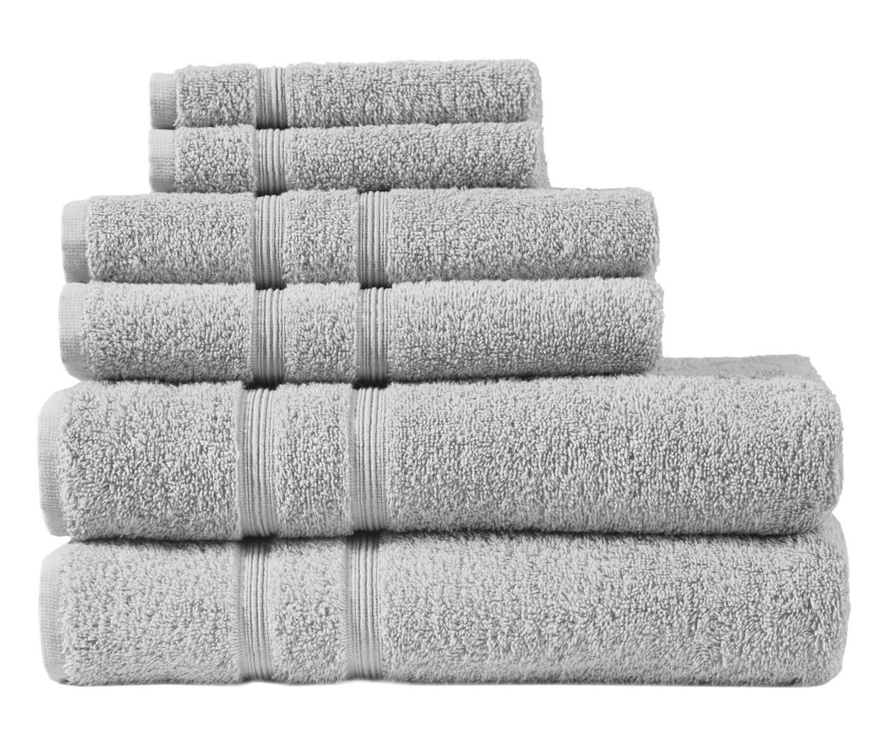 Gilden Tree | Waffle Bath Towels | Sage Grey Wash Cloth