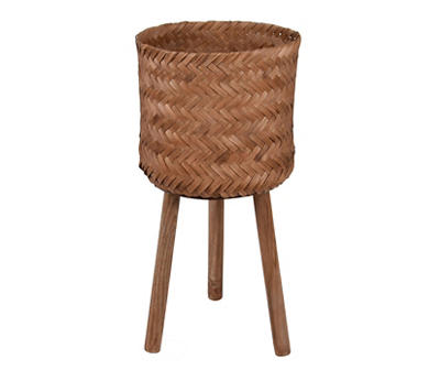 Rattan Footed Planter