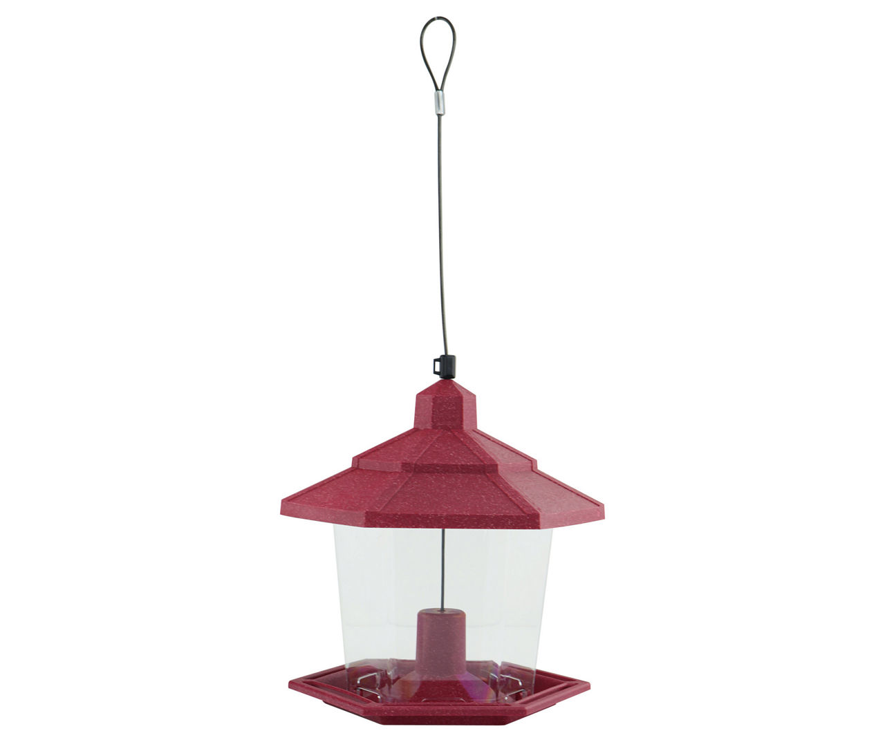 Pennington Red Recycled Ecozebo Bird Feeder Big Lots