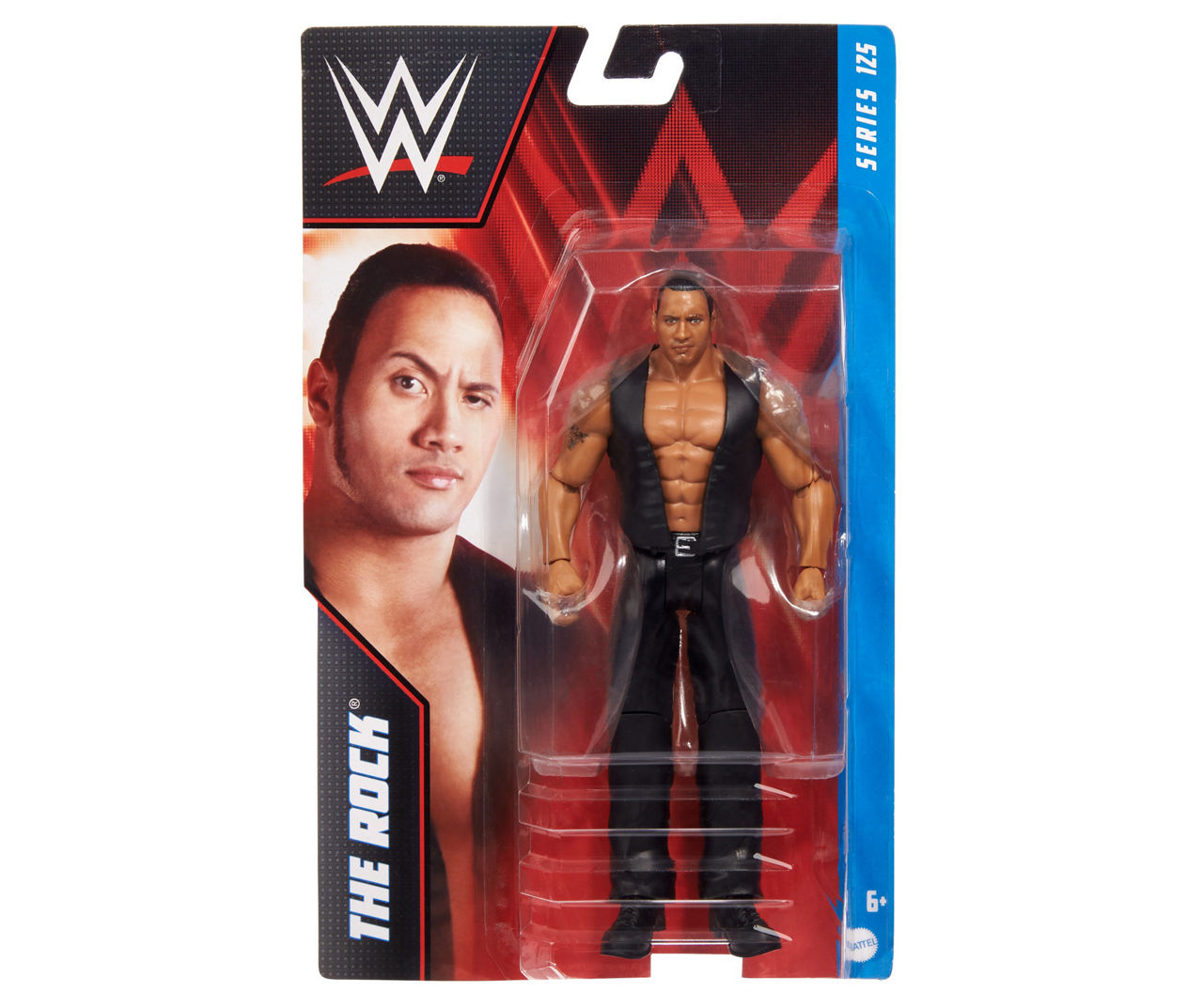 The rock best sale wrestling doll