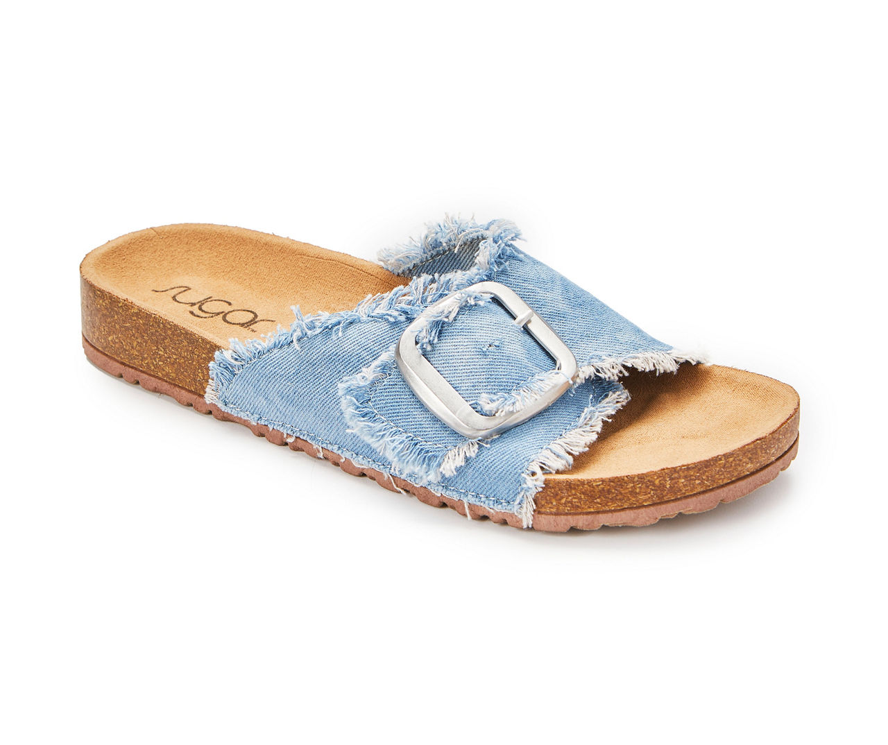 Jean sandals on sale