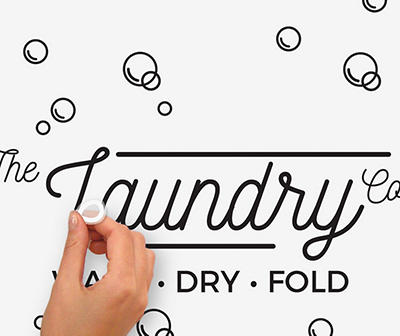 SM THE LAUNDRY WALL DECALS SP