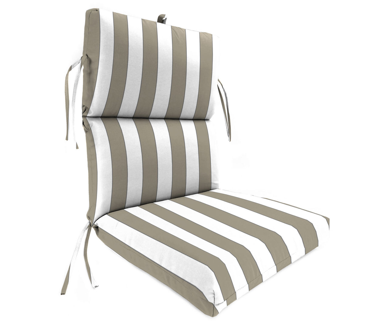 Congo Tan Stripe Outdoor Chair Cushion