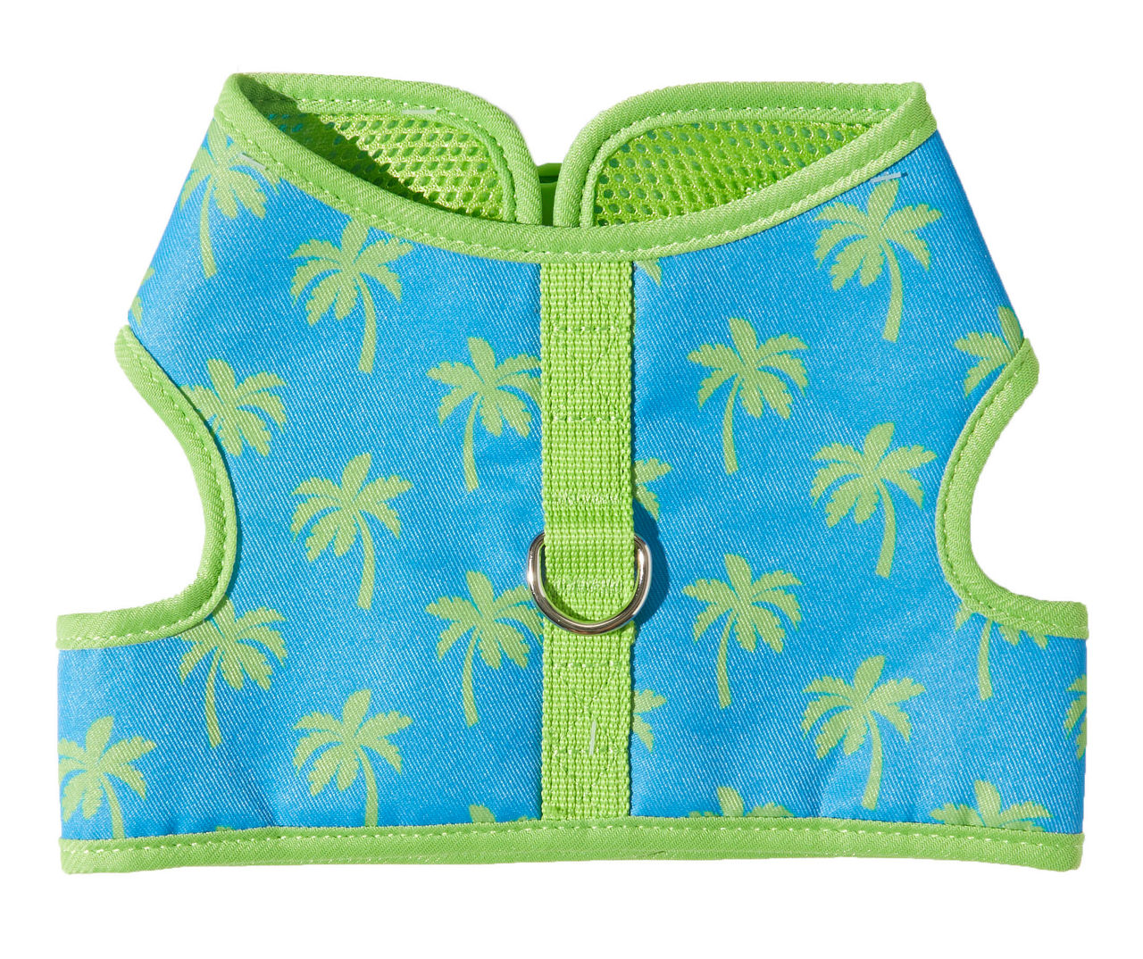 Simply Dog Simply Dog Blue Green Palm Tree Pet Harness Big Lots