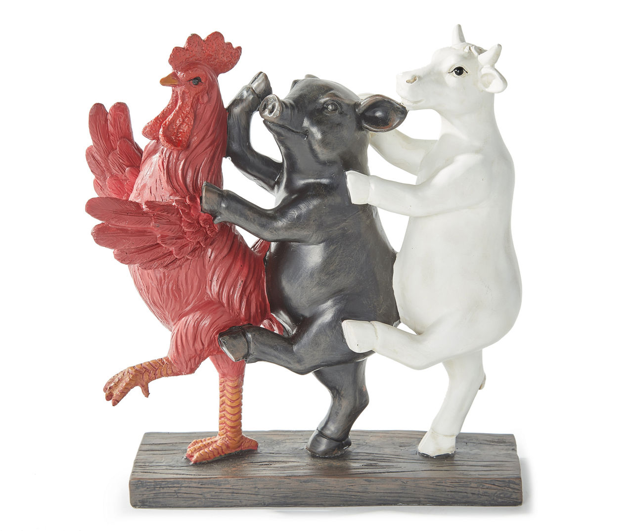 Dancing Animal Trio Tabletop Decor 