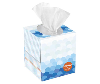 Kleenex Anti-Viral Facial Tissues, 60 Tissues per Cube Box, 1 Pack (60 Tissues Total)