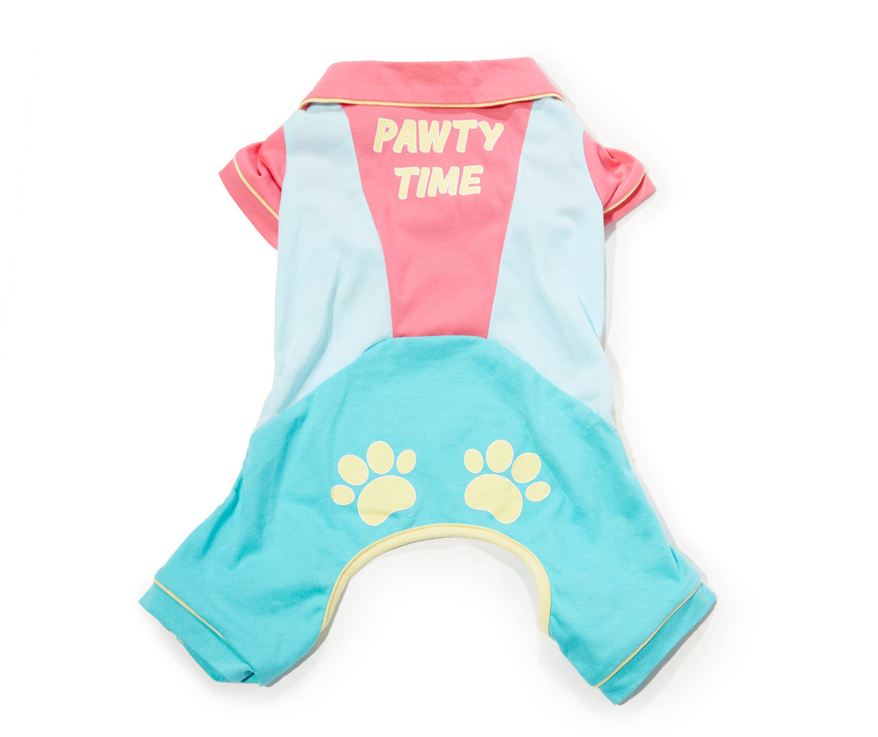 Pet Small "Pawty Time" Blue & Pink Pajamas