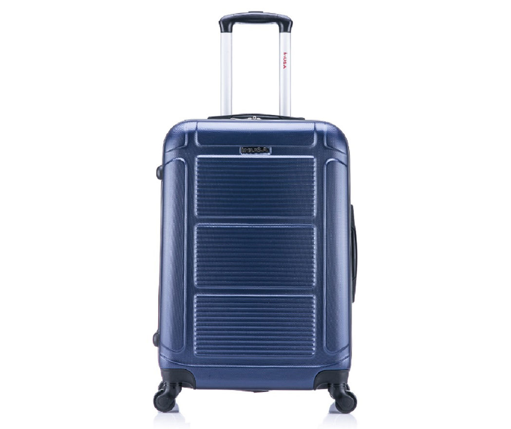 Pilot Blue Ridged-Panel Hardside Spinner Suitcase, (24")