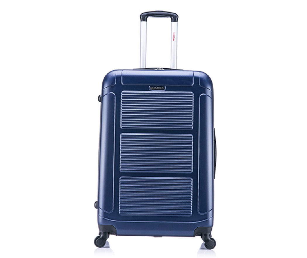 Pilot Blue Ridged-Panel Hardside Spinner Suitcase, (28")