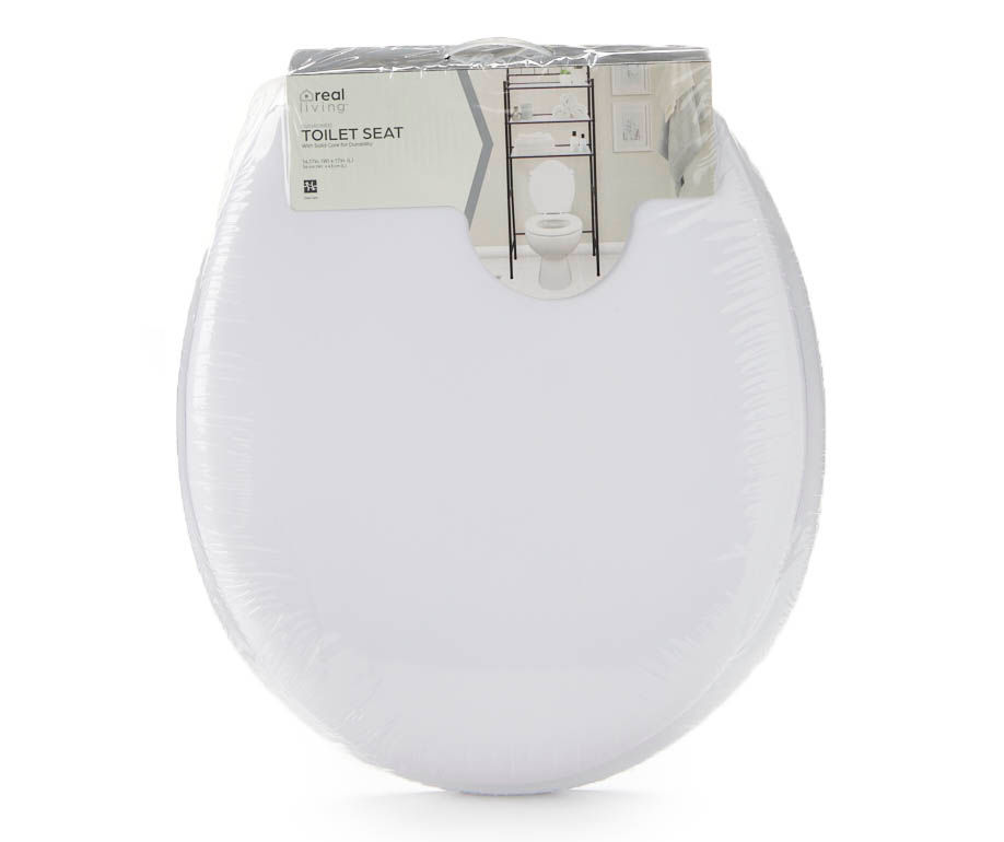 Real Living Real Living White Soft Cushioned Toilet Seat Big Lots