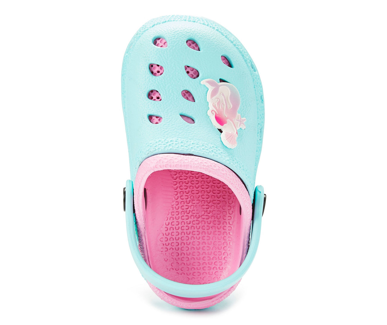 Toddler S Blue & Pink Mermaid-Accent Clog