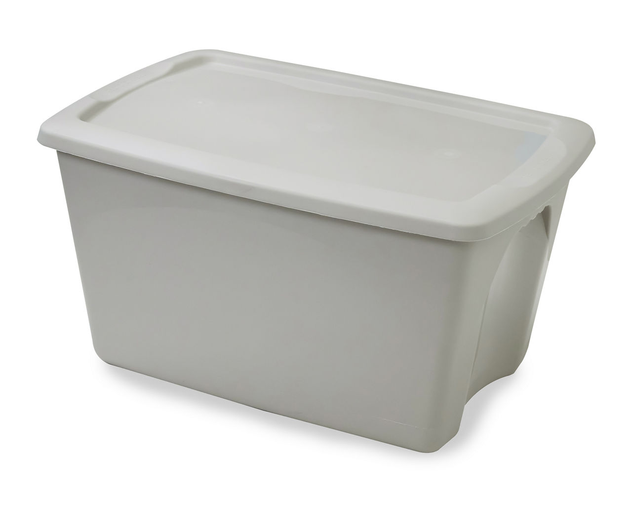 18 Gallon Tote Box Plastic, Gray, Set of 8 - On Sale - Bed Bath & Beyond -  37909332