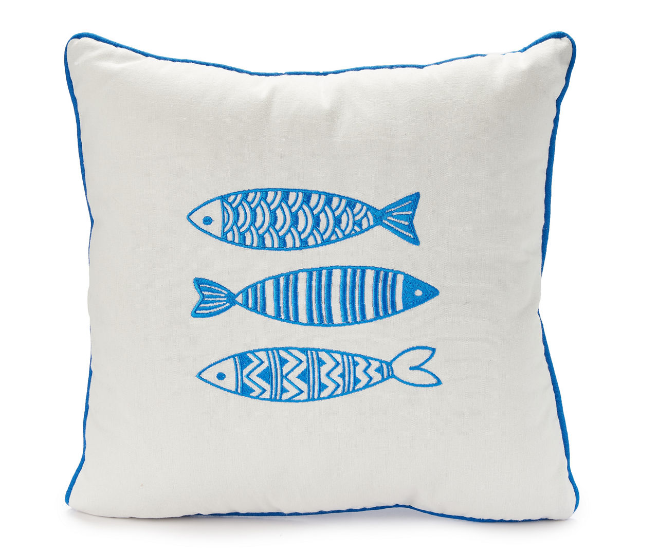 Fun Fish Pillow - Decorative - 2 Patterns - ApolloBox