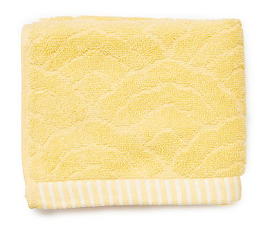 Broyhill Textured Fan Pattern Hand Towel