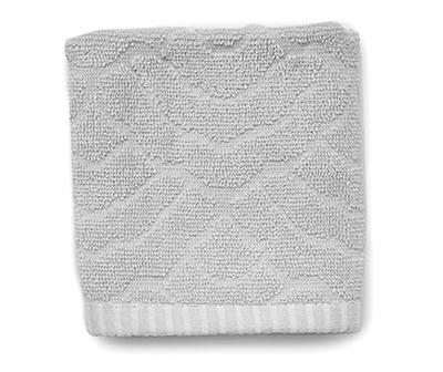 Broyhill Textured Fan Pattern Washcloth