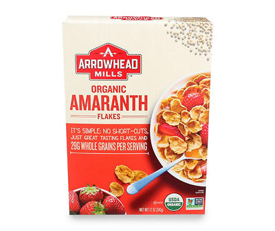Organic Amaranth Flakes, 12 Oz.
