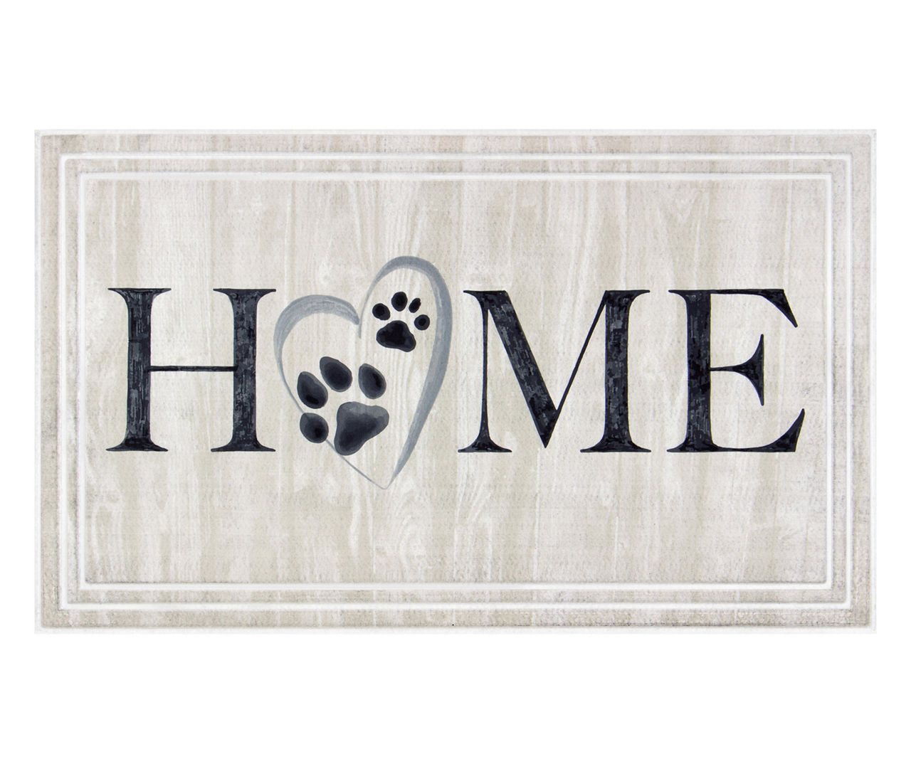 Home Heart Doormat, 18 x 30 inches, Mardel