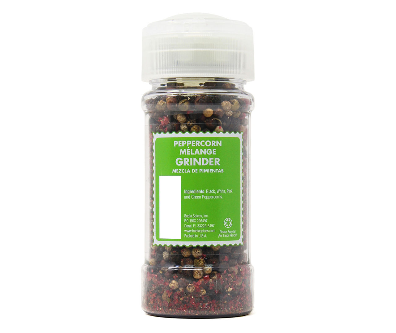 Grinder Black Pepper - Badia Spices