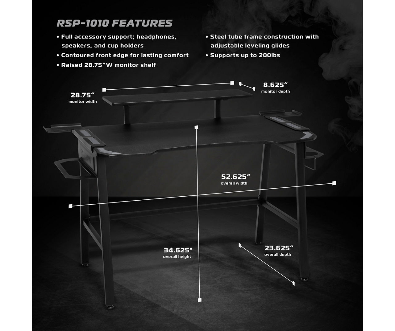 Respawn 1010 gaming store computer desk