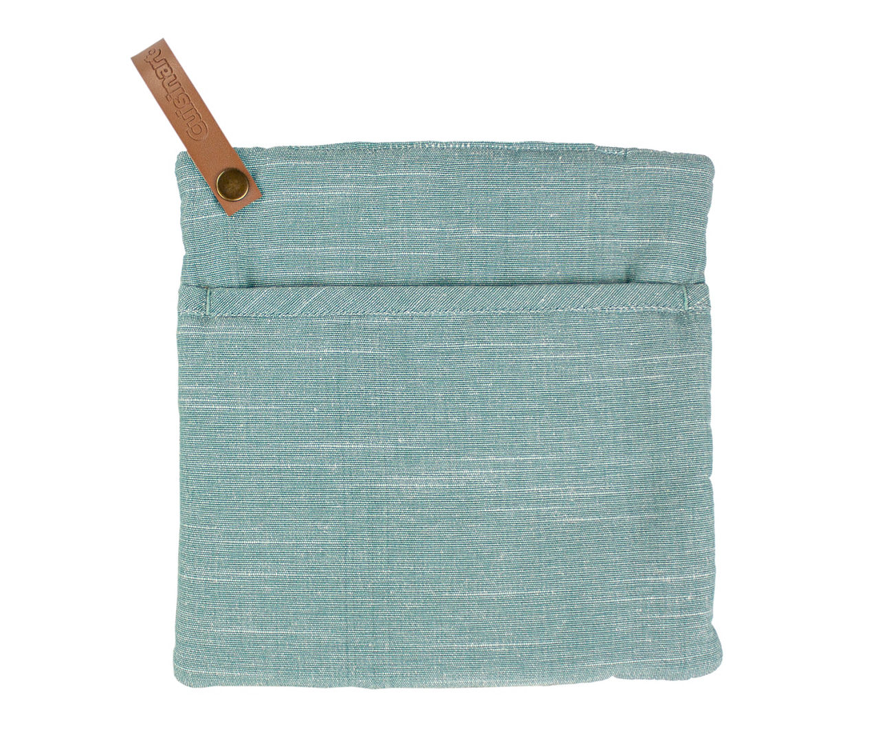 Oil Blue Teal Streaked Pot Holder, 2-Pack