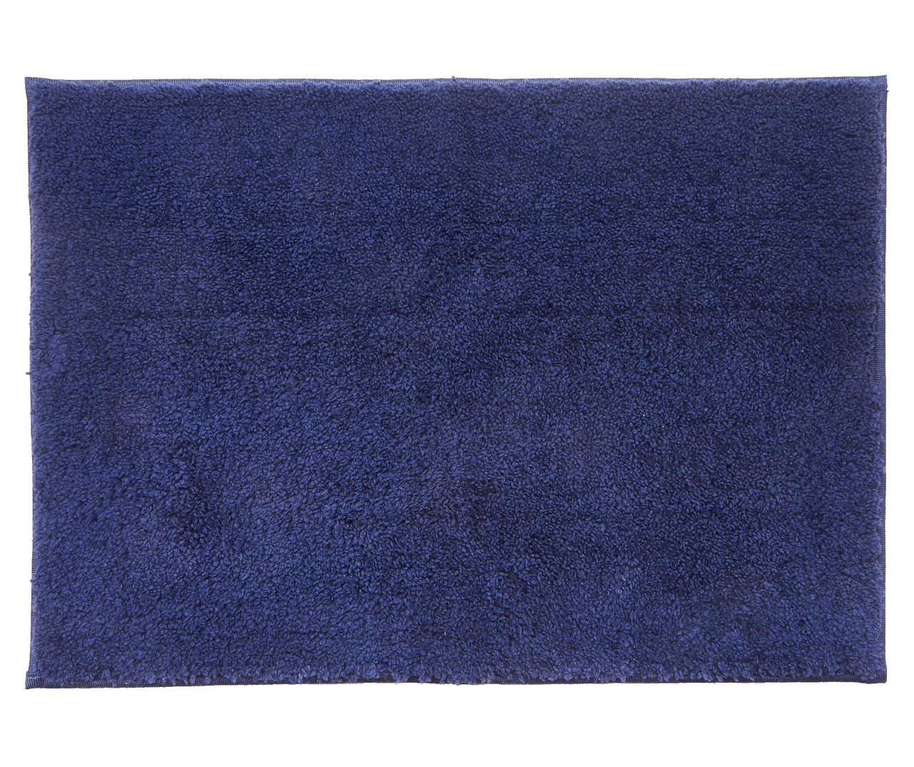 Shop Bittman Reversible High Pile Tufted Bath Rug Navy-MP72-5663, Bath Rugs