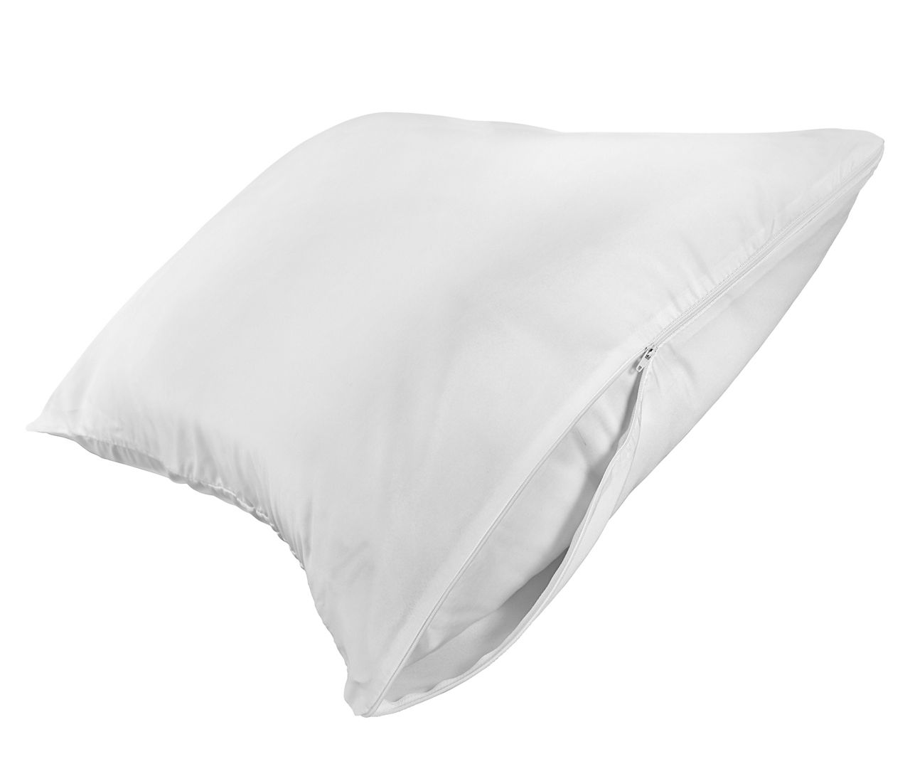 Sealy White Cool Comfort Microfiber Standard Zippered Pillow