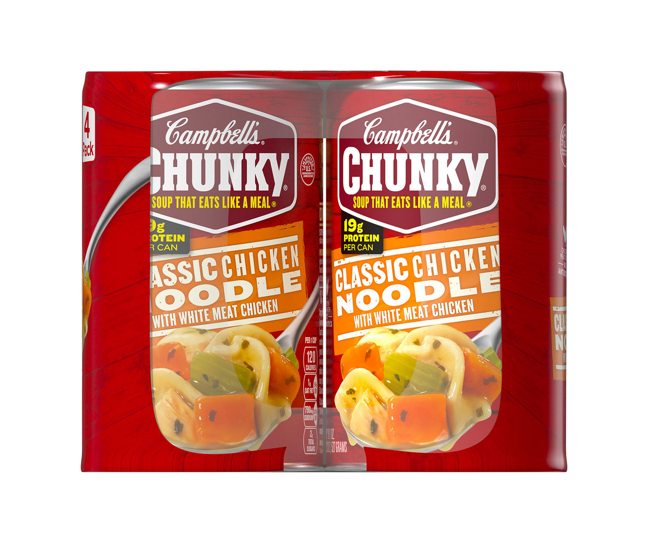 Campbell's, Simply Chicken Noodle Soup, 18.6 oz, 8-Count