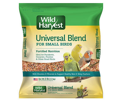 Universal Blend Bird Food For Small Birds, 3 Lbs.