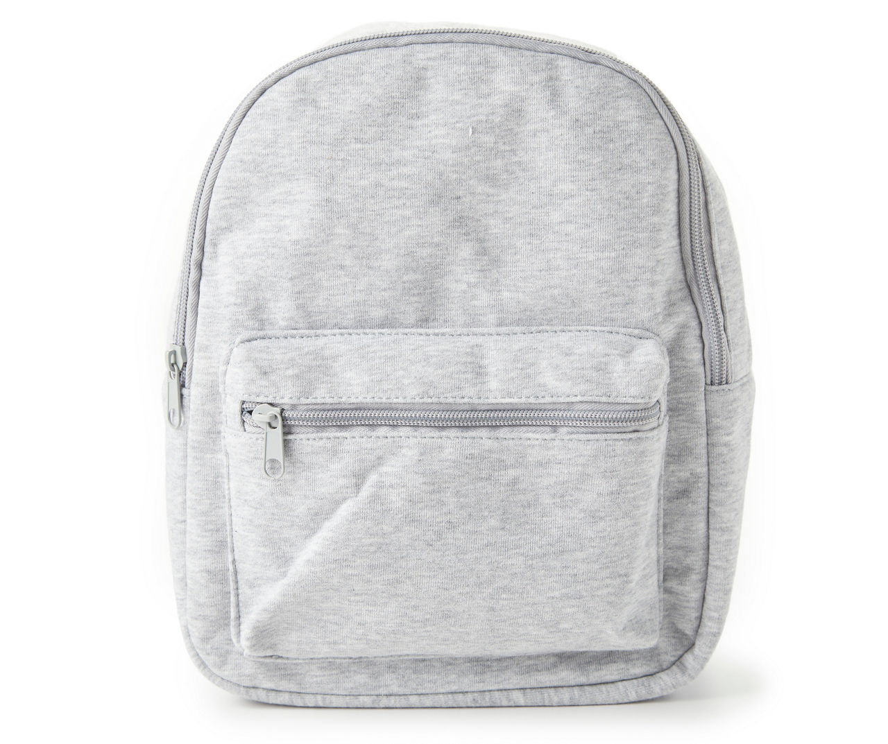 Gray Jersey Mini Backpack