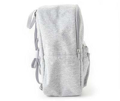 Gray Jersey Mini Backpack